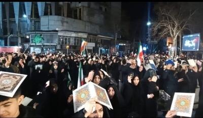  مداحی و رجزخوانی حماسی کودک خردسال در اجتماع مردم اشکنان طنین‌انداز شد+ فیلم