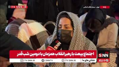  آمده‌ایم تا یک مشت محکم به دهان آمریکا بزنیم/ تا خون داریم از رهبرمان حمایت می‌کنیم