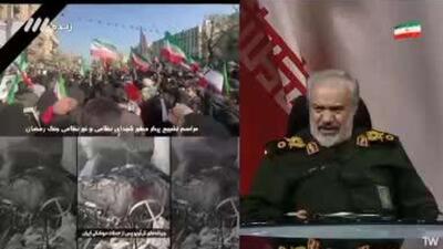  سردار فدوی: موشک‌هایی را داریم که از زیر آب شلیک می‌شوند و سرعت آن‌ها صد متر در ثانیه است