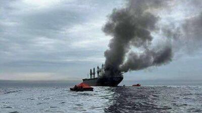  وضعیت یک کشتی که قصد عبور از تنگه هرمز را داشت