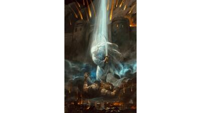  عکس: اثر استاد روح‌الامین برای شهادت حضرت علی (ع)