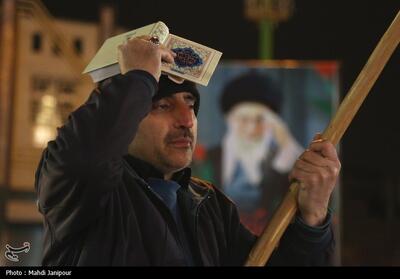  ندای الغوث الغوث سوگواران اصفهانی در دومین شب قدر تصاویر - تسنیم