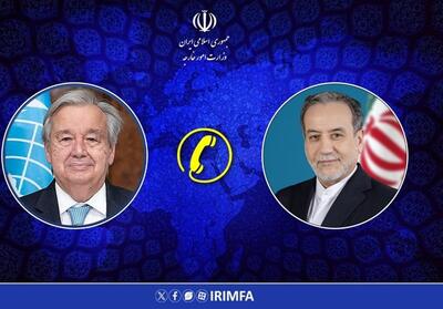 گفت‌وگوی عراقچی و دبیرکل سازمان ملل متحد - تسنیم