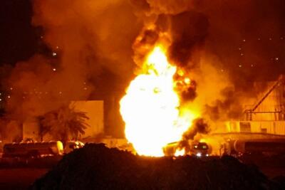  حمله پهپادی به یک میدان نفتی در بصره