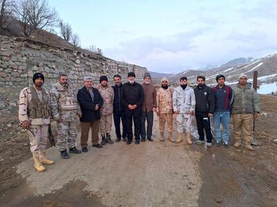  بازدید اعضای کمیسیون امنیت ملی مجلس از نقطه صفر مرزی در کردستان
