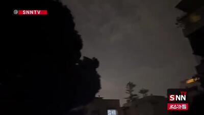  جولان موشک ایرانی در آسمان اسرائیل+ فیلم