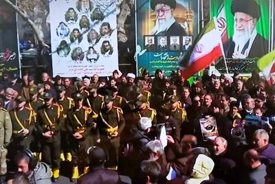  آیین تشییع پیکر پاک ۱۱ تن از شهدای اقتدار در تبریز آغاز شد