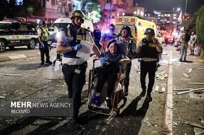  اذعان رژیم صهیونیستی به زخمی شدن ۲۷۴۵ نفر در حملات ایران