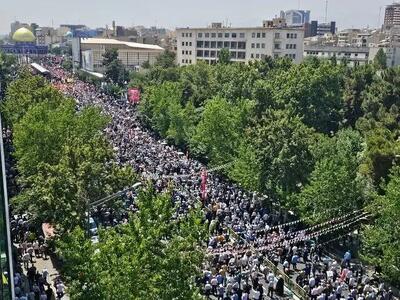  پیام رئیس جمهور به مردم ایران