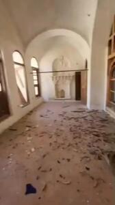  فیلم تخریب آثار تاریخی سنندج در حمله آمریکا و اسرائیل