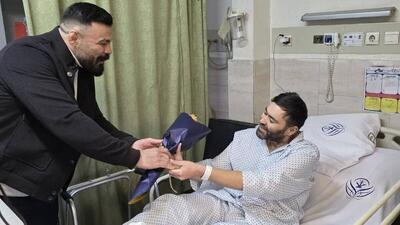  فایتر ایرانی در کنار مجروحان جنگی