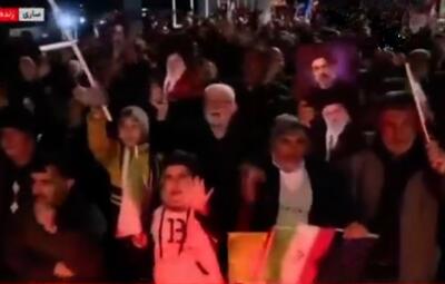  تصاویری از تجمع پرشور مردم ساری، دامغان و شهرکرد در حمایت از آرمان‌های انقلاب و حمایت از نیرو‌های مسلح کشور