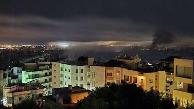  خبرنگار اسپوتنیک: این تصاویر حومه جنوبی بیروت پس از حملات هوایی شدید اسرائیل است