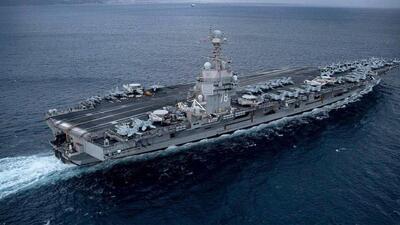  آتش‌سوزی در ناو هواپیمابر «جرالد فورد»