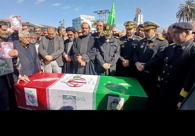  پیکر شهید دلاور جمارانی در گرگان تشییع شد - تسنیم