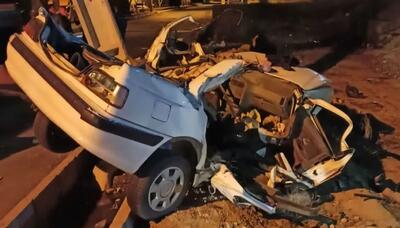  سه زن بر اثر برخورد پژو با تیربرق در سمنان جان باختند