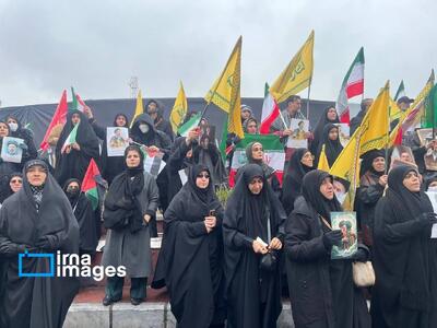  راهپیمایی روز قدس در تهران و شهرهای ایران (+ عکس) / یک شهید در حمله اسرائیل به نزدیک مسیر راهپیمایی