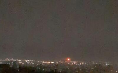  حملات هوایی بامداد جمعه تهران