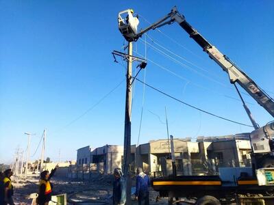  ۲۲۹ نقطه آسیب‌دیده برقی در استان تهران بازسازی شد