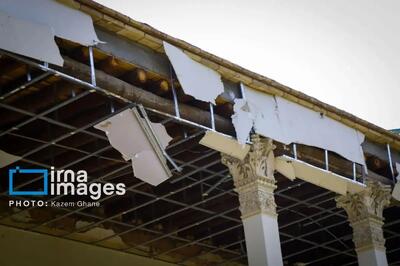  تصاویری از آسیب آثار تاریخی اصفهان در جنگ