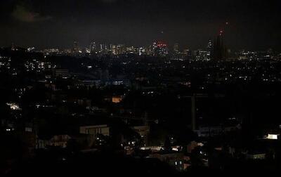  برق بخشی از احمدآباد مستوفی قطع شد