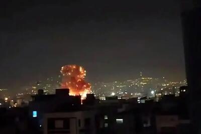  صدای انفجار شدید در برخی از نقاط جنوب تهران