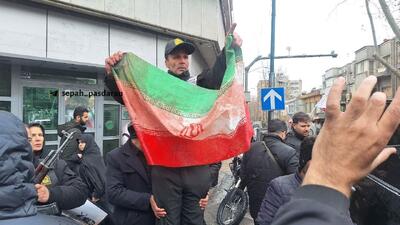  عکس/ شهادت یکی از راهپیمایان در حمله راهپیمایی روز قدس