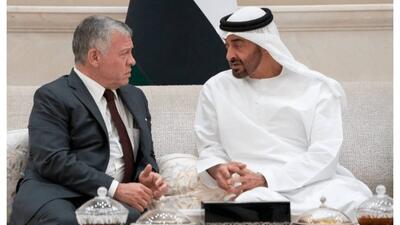  رئیس امارات و پادشاه اردن خواستار توقف درگیری‌ها در منطقه شدند