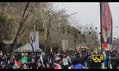  تصاویری از مردم تهران در راهپیمایی روز جهانی قدس