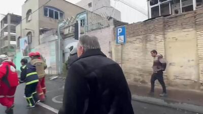  حمله هوایی به منطقه جوادیه تهران