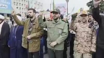  حضور مردم رامسر و نوشهر در استان مازندران در راهپیمایی روز قدس + فیلم