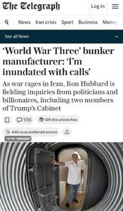  رونق ساخت پناهگاه‌‌های آخرالزمانی در آمریکا؛ دو وزیر کلیدی ترامپ مخفیانه پناهگاه ضد اتمی سفارش دادند!