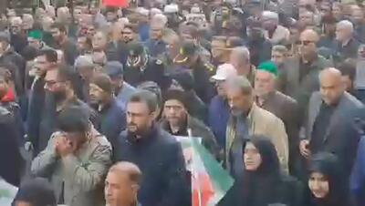  راهپیمایی باشکوه روز جهانی قدس در گرگان + فیلم
