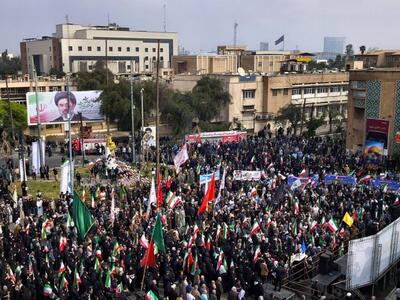  خوزستانی‌ها یکصدا ندای آزادی قدس سر دادند