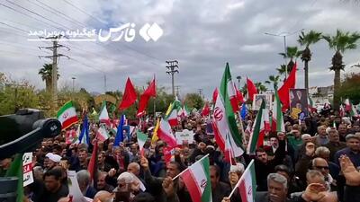  حضور باشکوه مردم گچساران در روز قدس + فیلم