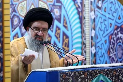 خطیب نماز جمعه تهران: اسراییل باید از صحنه روزگار محو شود/ تا آمریکا و رژیم صهیونی باقی هستند بشریت روی آرامش به خود نخواهد دید