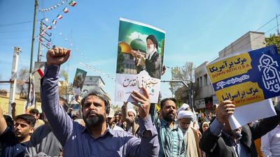  به سخره گرفتن ترس و دشمن در راهپیمایی روز قدس / با مردم عاشورایی ایران دشمن ذلیل تر از همیشه