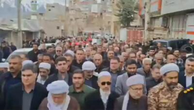  حضور پرشور مردم شهرستان پاوه در راهپیمایی روز جهانی قدس + ویدئو