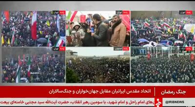  اشک های یوسف سلامی از شجاعت مردم ایران + ویدئو