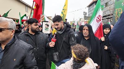  شهروند لبنانی: ایران حامی فلسطین است اما بعضی دولت‌های عربی علیه آن موضع می‌گیرند+فیلم