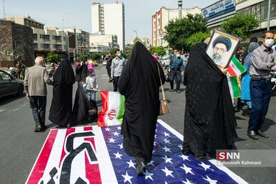  راهپیمایی روز قدس همزمان با سراسر کشور در تهران آغاز شد+فیلم