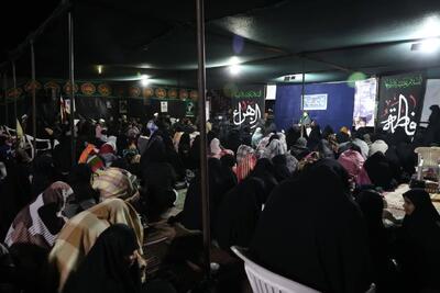  سومین شب از لیالی پرفضیلت قدردر سمنان به روایت تصاویر