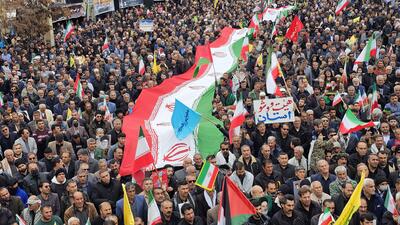  فیلم از خروش مردم یاسوج در راهپیمایی روز قدس+ فیلم