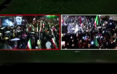  اجتماع باشکوه مردم شهر‌های سمنان و شاهرود در دفاع از ایران