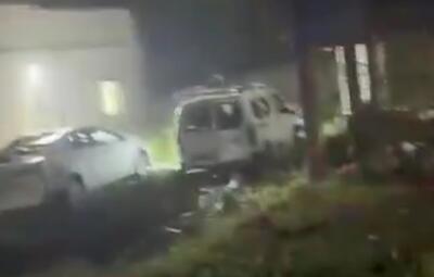  تصاویری از اصابت موشک‌های ایرانی در اراضی اشغالی