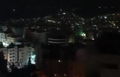  تصویر اصابت مستقیم موشک در شمال اسرائیل