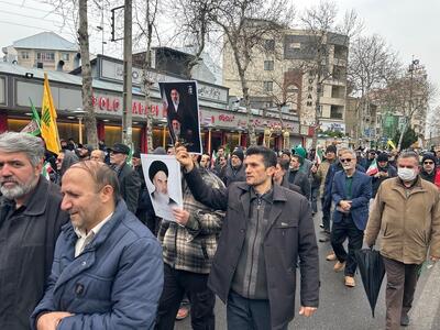  طنین فریاد آزادی در دیار میرزا کوچک‌خان/خروش غیرت رشتی‌ها علیه جنایات رژیم صهیونیستی+فیلم