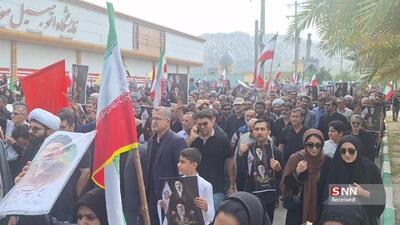  لامرد؛ موج عظیم مردمی در حمایت از قدس و محکومیت تروریسم صهیونیستی + فیلم