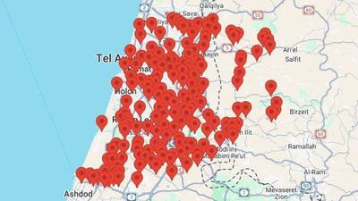  حملات موشکی ایران به اسرائیل
