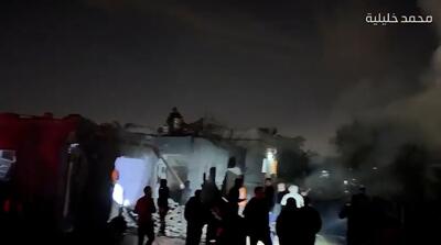  تصاویر شدت ویرانی اسرائیل پس از حملات بامدادی